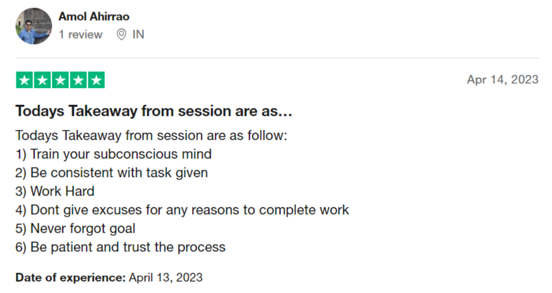 Trustpilot Review