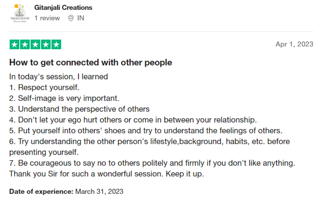 Trustpilot Review
