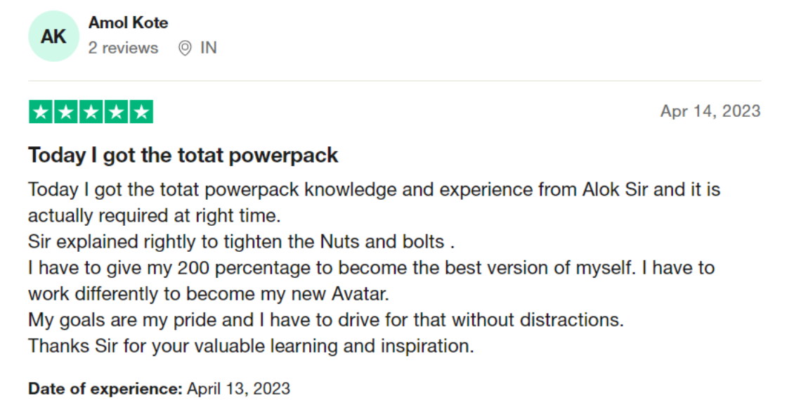 Trustpilot Review